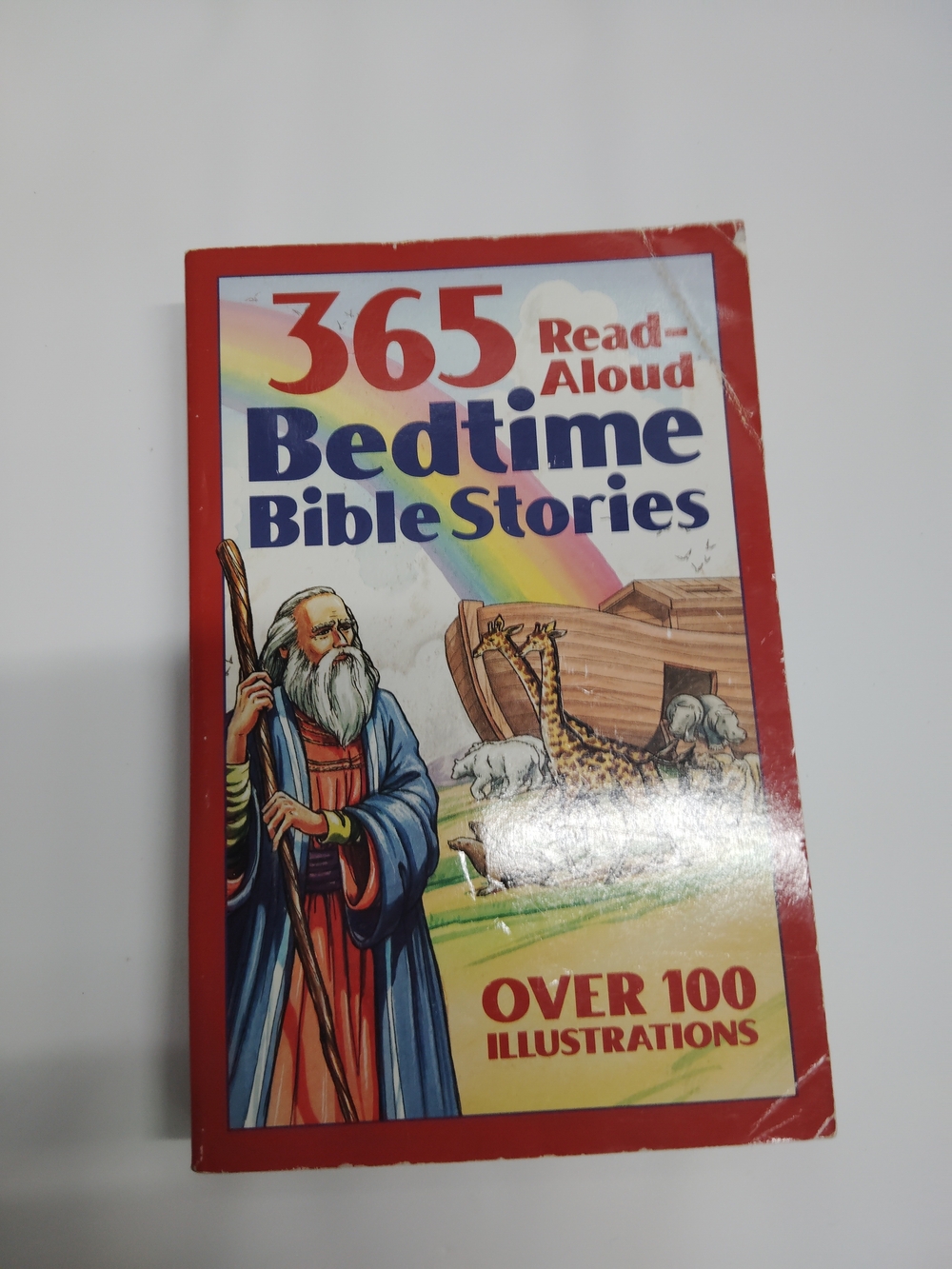 365 Read-Aloud Bedtime Bible Stories - Red Cover